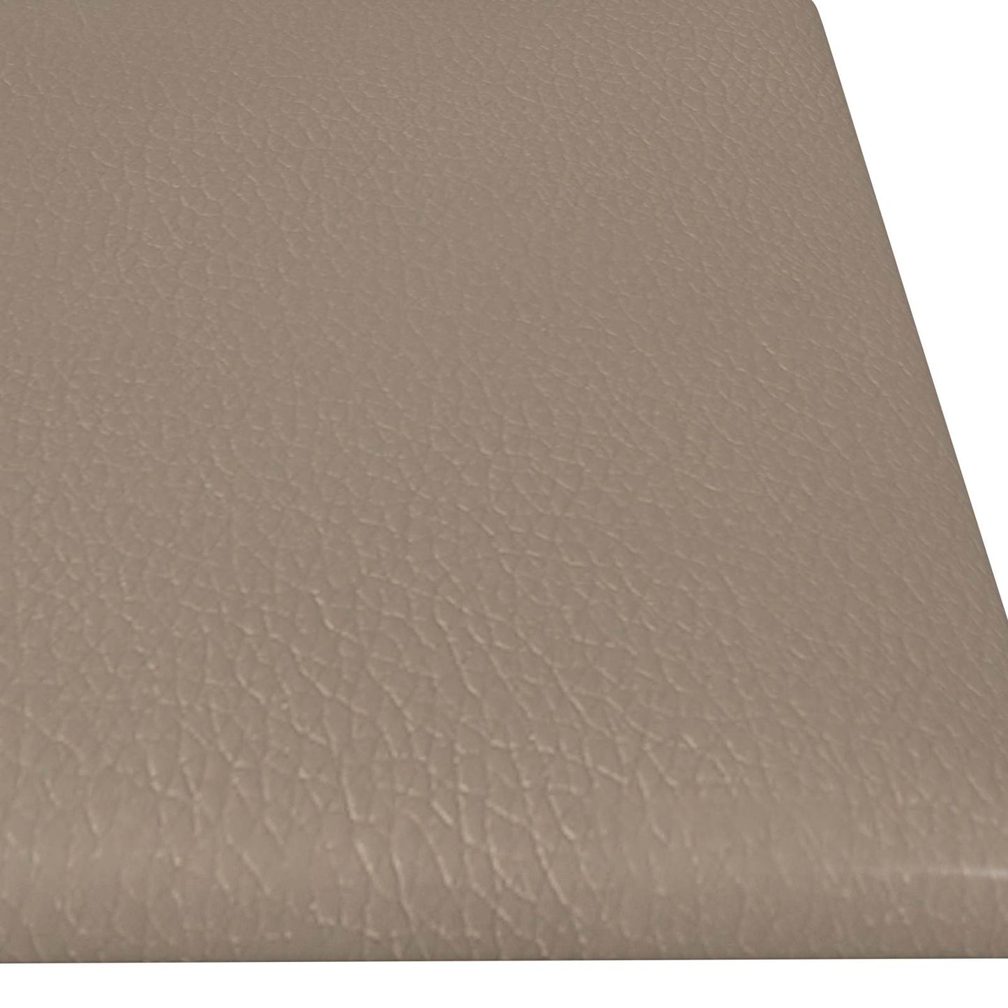 Væghovedgærde 12 pcs 60 x 15 cm Cappuccino Stof