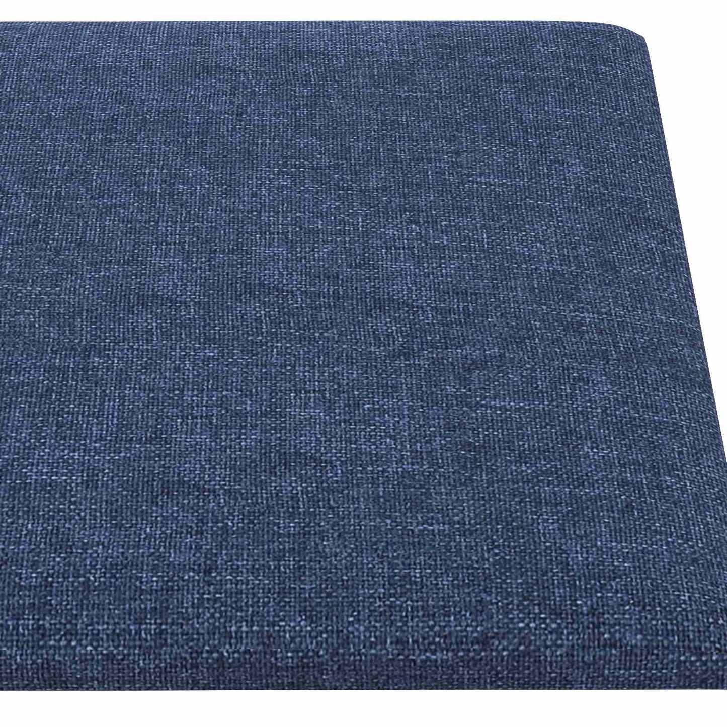Væghovedgærde 12 pcs 60 x 30 cm Blå Stof