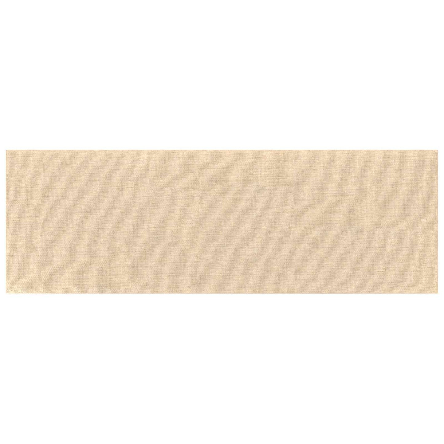 Væghovedgærde 12 stk. 90 x 30 cm Creme Stof