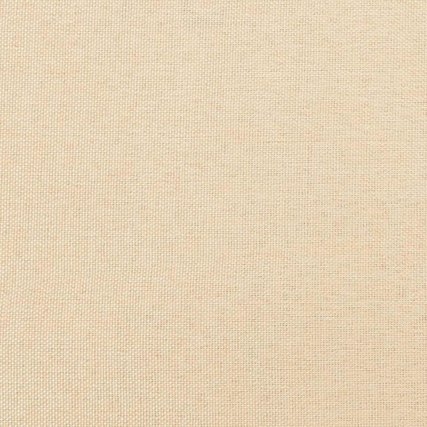 Væghovedgærde 12 stk. 90 x 30 cm Creme Stof