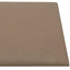 Væghovedgærde 12 pcs Cappuccino 90 x 30 cm Stof