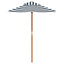 parasol med træstang Ø120x140 cm ti børn
