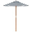 parasol med træstang Ø120x140 cm ti børn