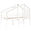 stel til husseng 198x97x113 cm massivt fyrretræ hvid