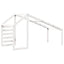 stel til husseng 198x97x113 cm massivt fyrretræ hvid