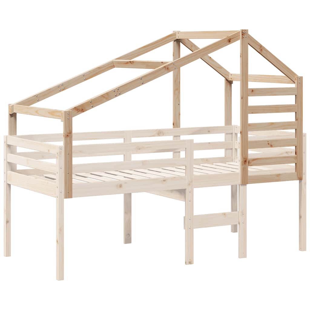 stel til husseng 188x97x113 cm massivt fyrretræ