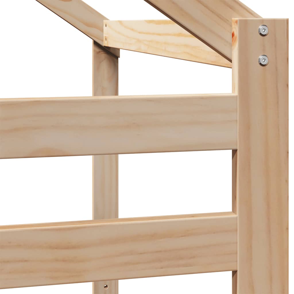 stel til husseng 188x82x113 cm massivt fyrretræ