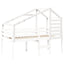 stel til husseng 198x82x113 cm massivt fyrretræ hvid