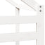 stel til husseng 198x82x113 cm massivt fyrretræ hvid
