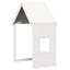 stel til husseng 60x89x134,5 cm massivt fyrretræ hvid