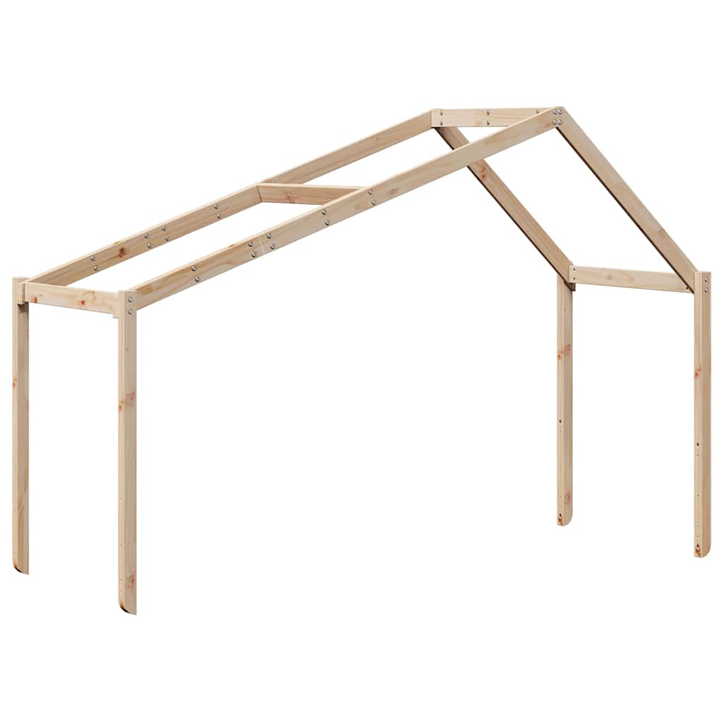 stel til husseng 213x85,5x144,5 cm massivt fyrretræ