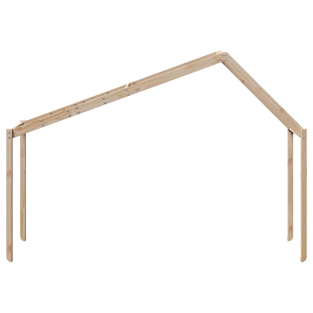 stel til husseng 203x80,5x142 cm massivt fyrretræ
