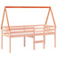 stel til husseng 209x95,5x88 cm massivt fyrretræ gyldenbrun
