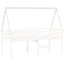 stel til husseng 199x95,5x88 cm massivt fyrretræ hvid
