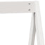 stel til husseng 199x95,5x88 cm massivt fyrretræ hvid