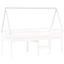 stel til husseng 199x80,5x88 cm massivt fyrretræ hvid