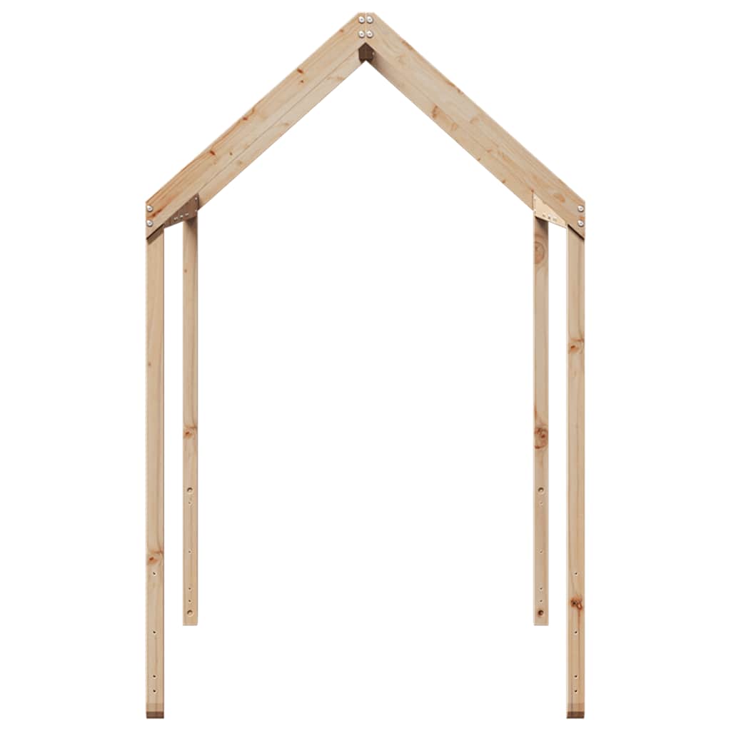 stel til husseng 217x95,5x159 cm massivt fyrretræ