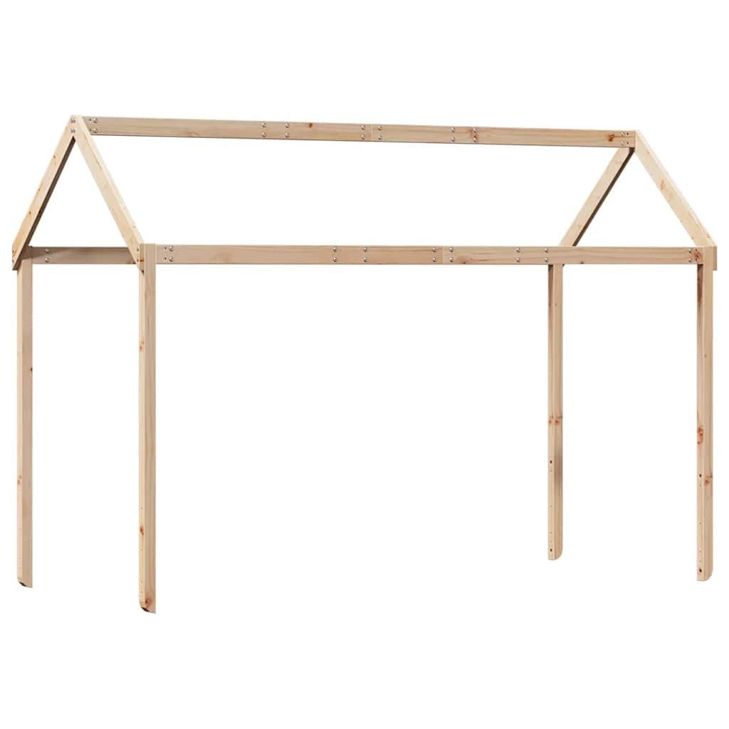 stel til husseng 207x95,5x159 cm massivt fyrretræ