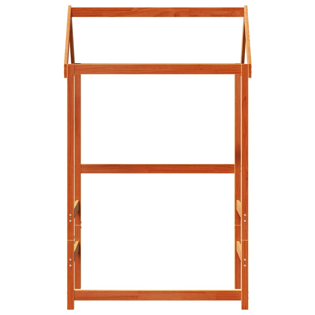 stel til husseng 108x70x176,5 cm massivt fyrretræ gyldenbrun