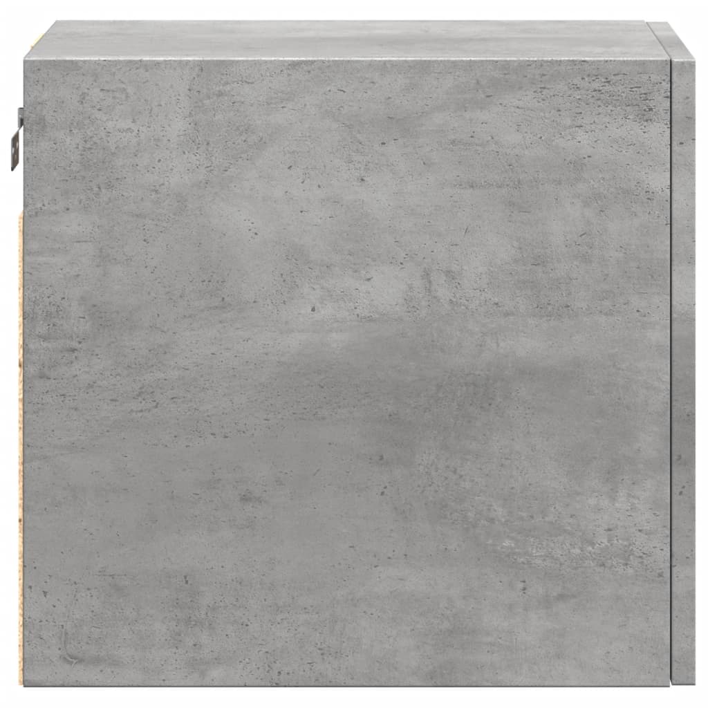 vægskab 30x42,5x40 cm konstrueret træ betongrå