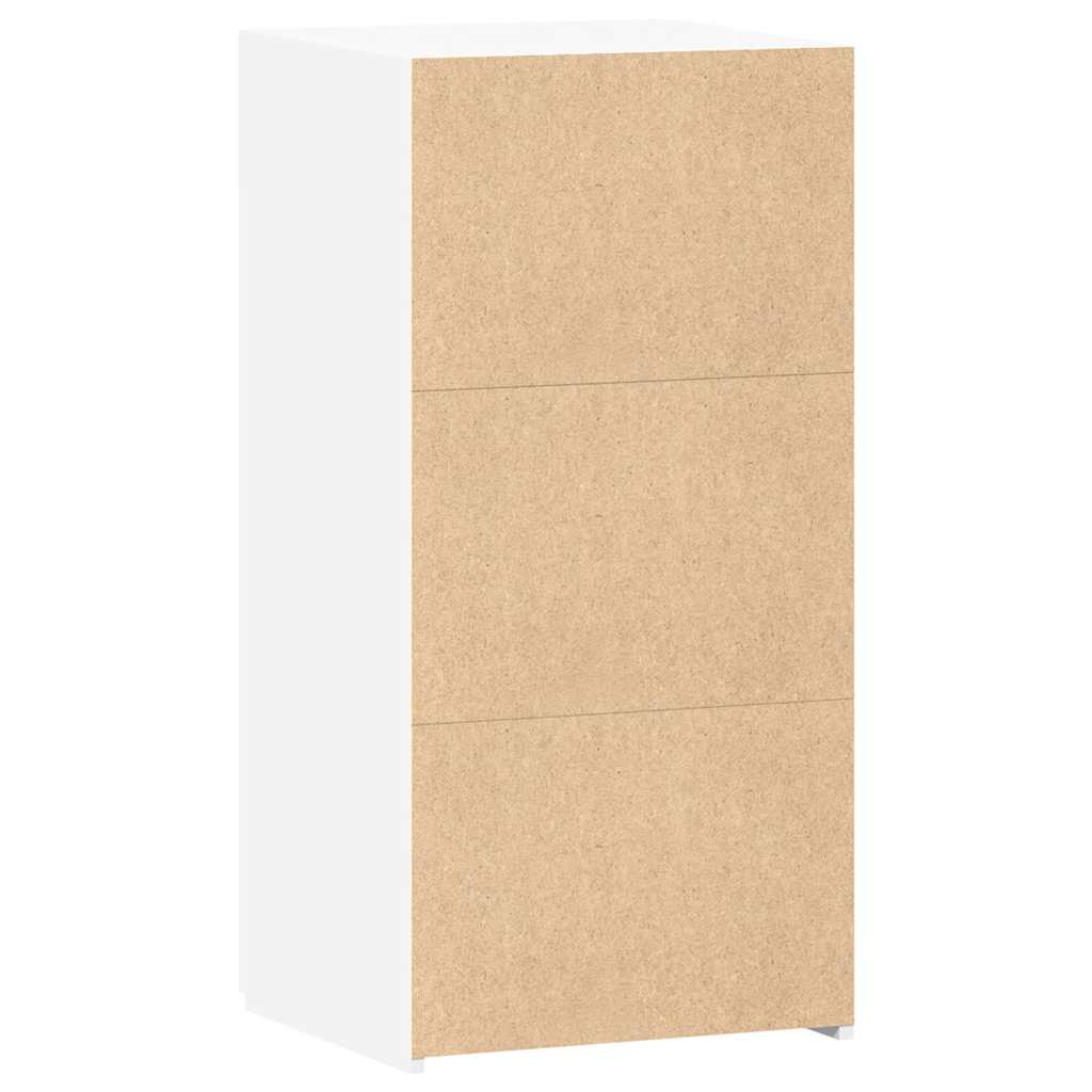 skænk 45x42,5x93 cm konstrueret træ hvid