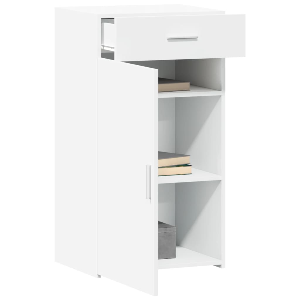skab 50x42,5x93 cm konstrueret træ hvid
