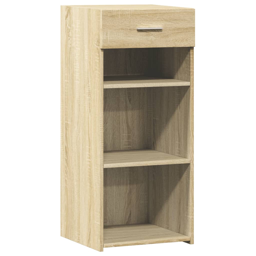 skab 40x42,5x93 cm konstrueret træ sonoma-eg