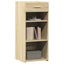 skab 40x42,5x93 cm konstrueret træ sonoma-eg