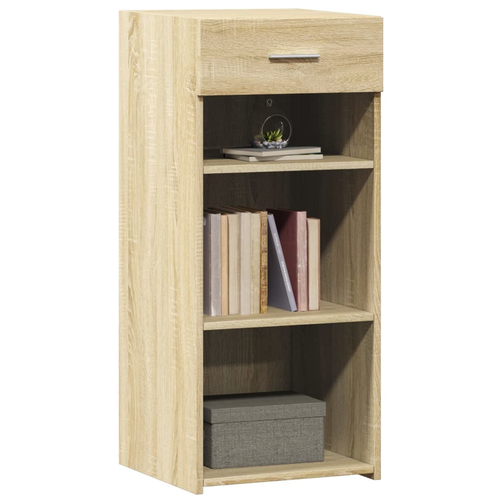 skab 40x42,5x93 cm konstrueret træ sonoma-eg