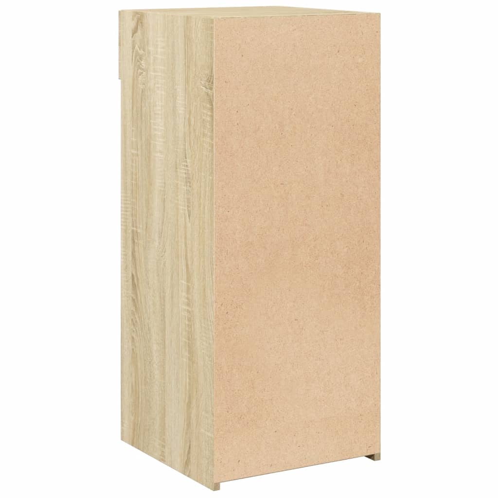 skab 40x42,5x93 cm konstrueret træ sonoma-eg
