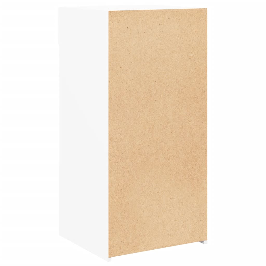 skænk 45x42,5x93 cm konstrueret træ hvid