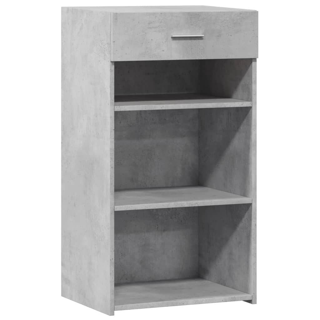 skab 50x42,5x93 cm konstrueret træ betongrå