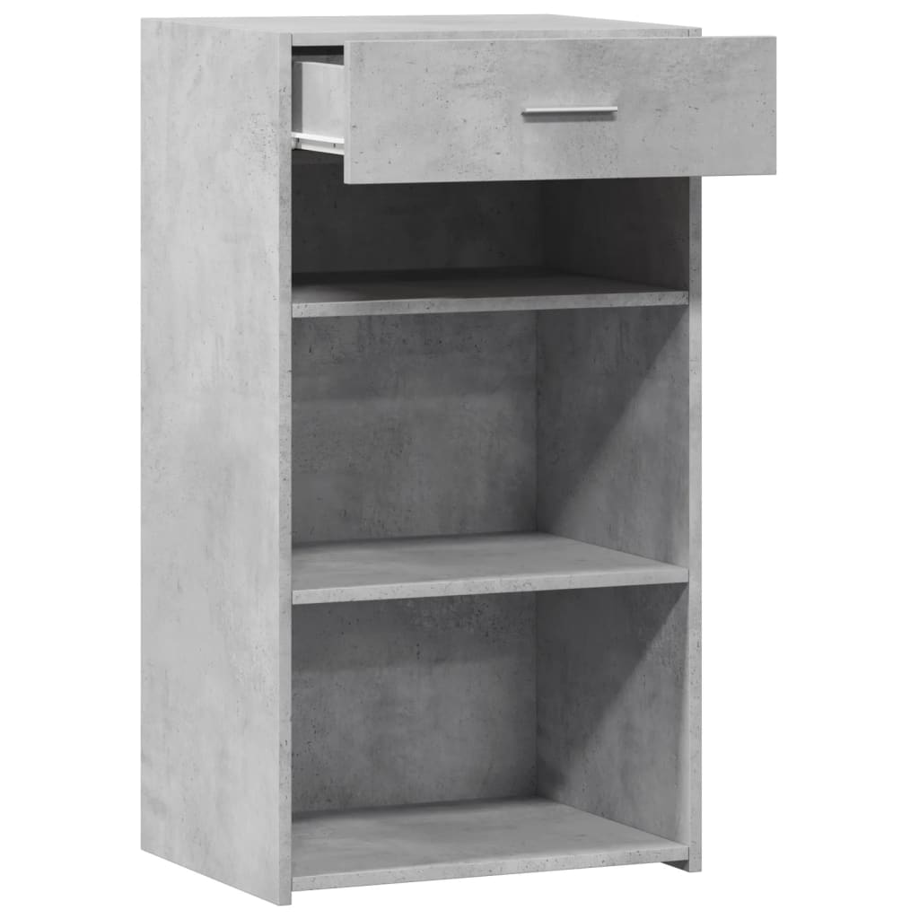 skab 50x42,5x93 cm konstrueret træ betongrå