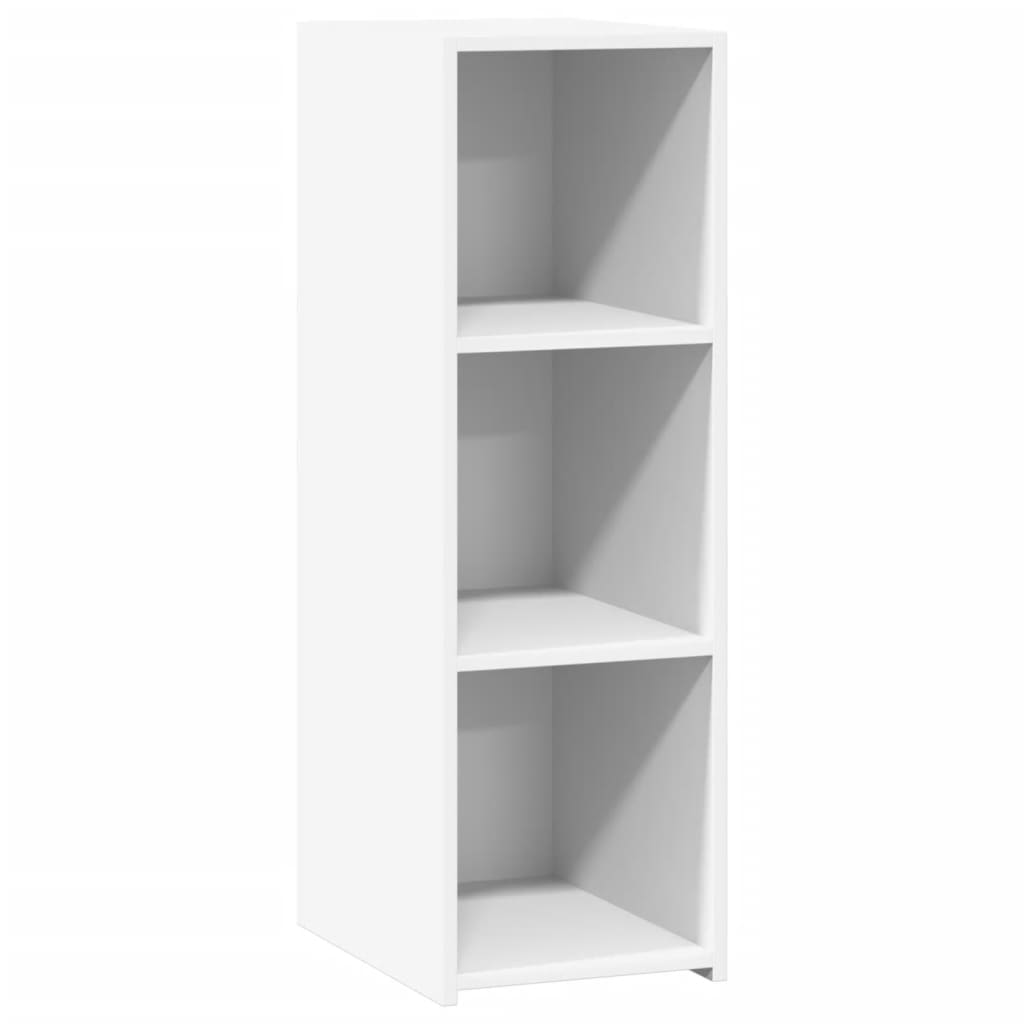 skænk 30x41x93 cm konstrueret træ hvid