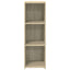 reol 30x41x93 cm konstrueret træ sonoma-eg