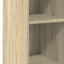 reol 30x41x93 cm konstrueret træ sonoma-eg
