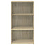 reol 50x41x93 cm konstrueret træ sonoma-eg