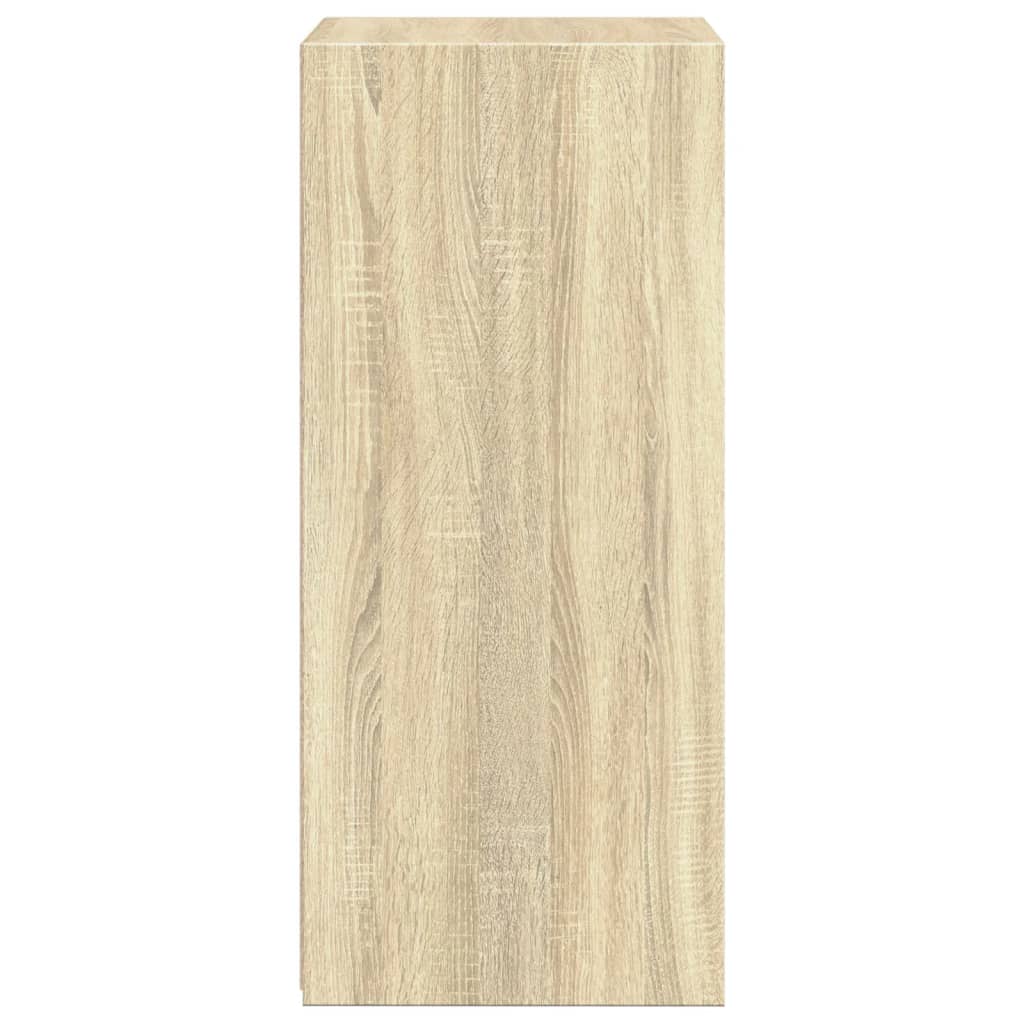 reol 50x41x93 cm konstrueret træ sonoma-eg