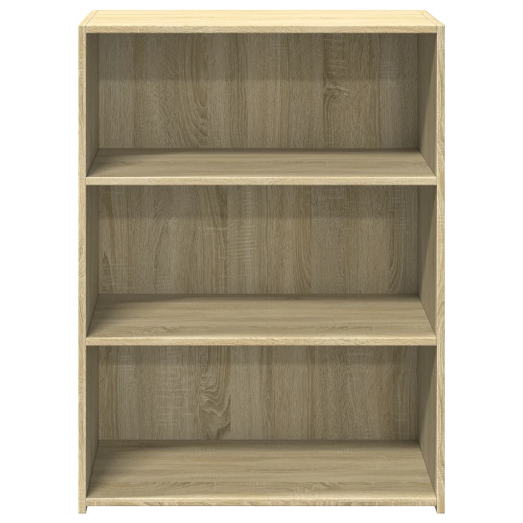 reol 70x41x93 cm konstrueret træ sonoma-eg