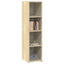 reol 30x41x124 konstrueret træ sonoma-eg