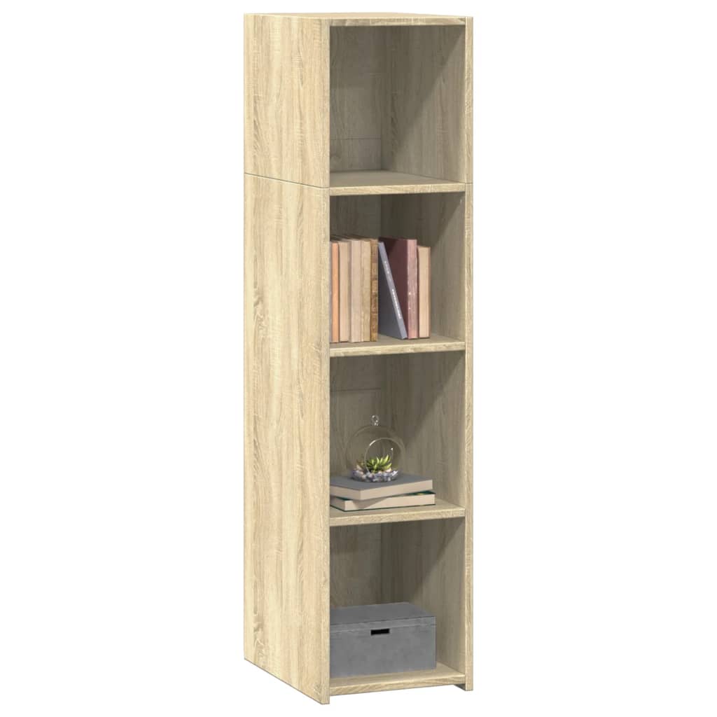 reol 30x41x124 konstrueret træ sonoma-eg