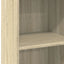 reol 45x41x124 cm konstrueret træ sonoma-eg