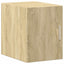 skab 30x42,5x225 cm smalt konstrueret træ sonoma-eg