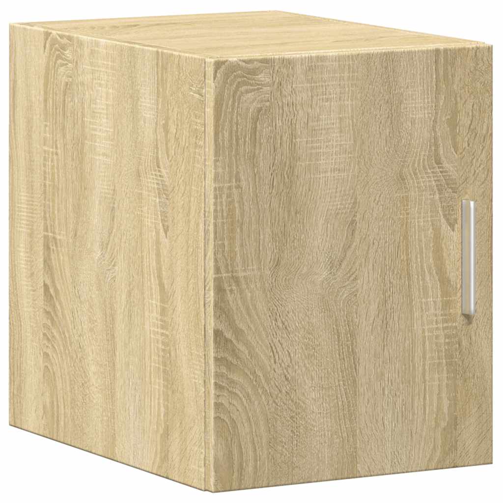 skab 30x42,5x225 cm smalt konstrueret træ sonoma-eg