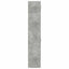 skab 30x42,5x225 cm smalt konstrueret træ betongrå