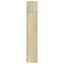 skab 40x42,5x225 cm smalt konstrueret træ sonoma-eg