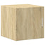 skab 40x42,5x225 cm smalt konstrueret træ sonoma-eg