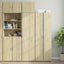 skab 50x42,5x225 cm smalt konstrueret træ sonoma-eg