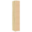 reol 30x42,5x185 cm konstrueret træ sonoma-eg