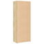 skab 70x42,5x185 cm konstrueret træ sonoma-eg